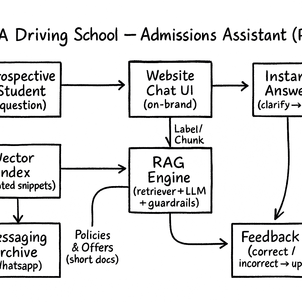 Chat Logs to Conversions: Automating Pre‑Enrollment with a Messaging‑Trained Bot - Case Study Visual